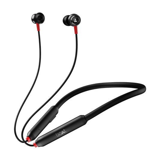 boAt Rockerz 185 Pro | Wireless Neckband with ENx™ Technology, 10mm Drivers, BEAST™ Mode, ASAP™ Charge, Dual Pairing feature