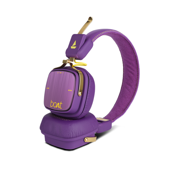 boAt Rockerz 600 KKR Edition | Wireless Headphone with Bluetooth v4.1, 8H Playback, 40mm drivers, 300mAh battery