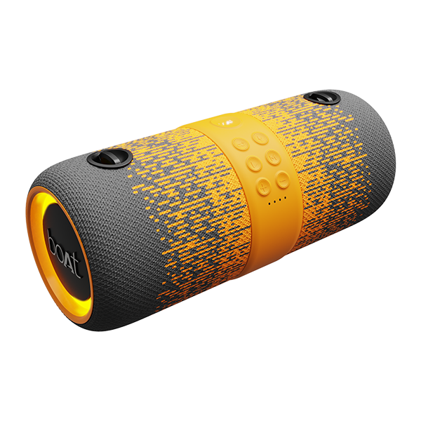 Stone 1200F | 14W boAt Signature Sound with Passive Bass Radiator, RGB LED lights, Up to 9 Hours of Playtime
