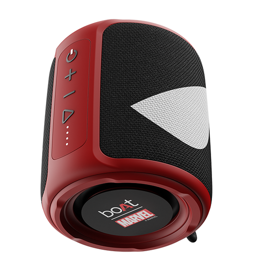 boAt Stone 352 Deadpool Edition | Portable Speaker with 10W RMS Stereo Sound, 12 Hours Playback, TWS Technology, 2200mAh battery