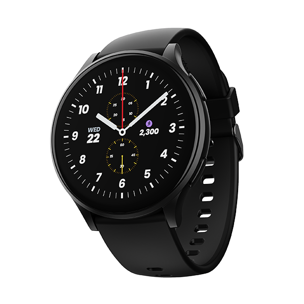 boAt Primia Curv | Smartwatch with 1.45" (3.68cm) Amoled Display, BT Calling, 700+ Active Modes, Watch Face Studio