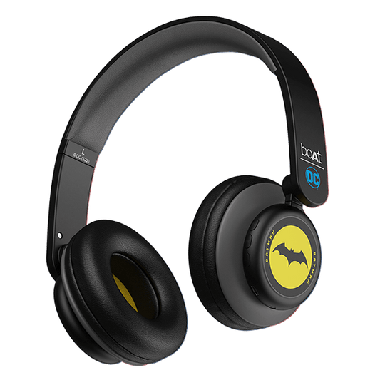 boAt Rockerz 450 Batman DC Edition | Bluetooth Wireless Headphone with 40 mm Drivers HD Immersive Audio, Power Up For 15HRS