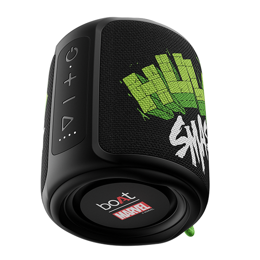 boAt Stone 350 Hulk Edition | Portable Speaker with 10W RMS Stereo Sound, 12 Hours Playback, TWS Technology, 2200mAh battery