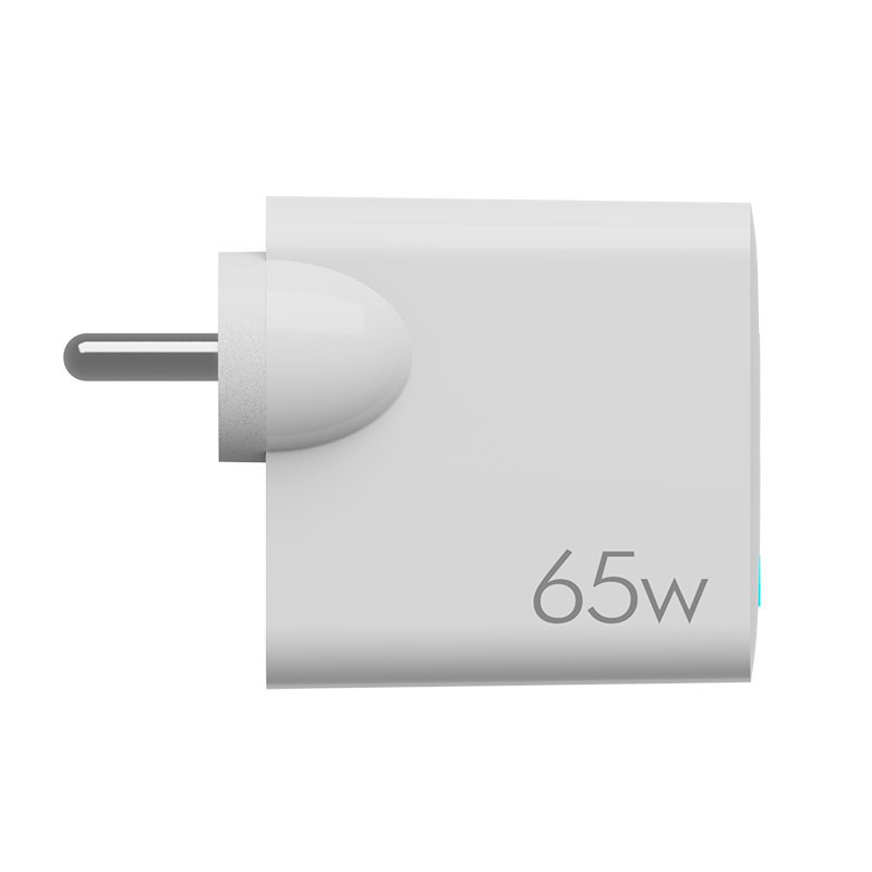 boAt WCD QCPD | High Power Quick Charger with Type C Cable, Auto Detect Dual Port, LED Indicator, QC 3.0 & GaN Chip Technology