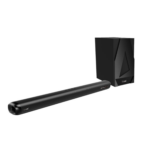 boAt Aavante Bar 4000DA | Powerful 200W Home Theatre Sound, 2.1.2 Channel, Dolby Atmos 3D Technology, Sleek & Minimal Design