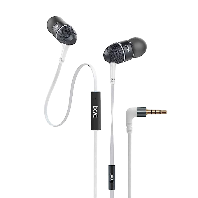 Bassheads 225 | Wired Earphone with 10mm Driver, Passive Noise Cancellation, Hands-free communication, Super Extra Bass