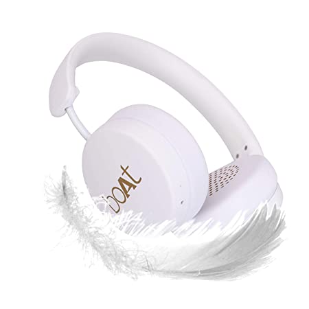 boAt Rockerz 440 | Wireless Bluetooth Headphone with 8 Hours Playback, 40mm Drivers, Passive Noise Cancellation