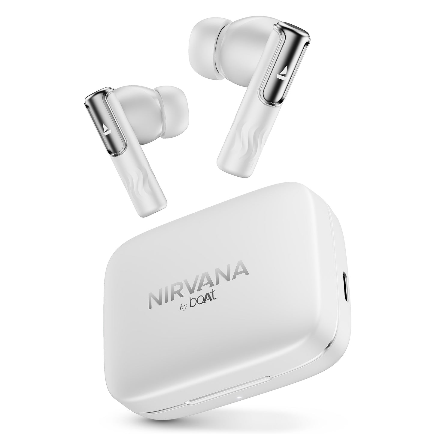 boAt Nirvana Ivy | Wireless Earbuds, 50 Hours Playback, 50dB ANC, 360 Spatial Audio with Head Tracking, App Support, Adaptive EQ powered by Mimi, Google fast pair, ASAP Charge, boAt Signature Sound