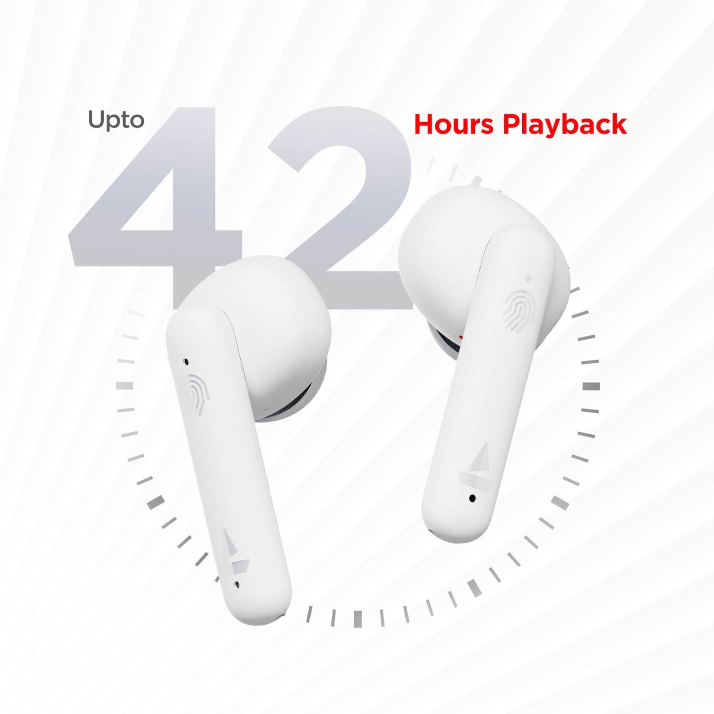 boAt Airdopes 148 | Wireless Earbuds with 8mm Drivers, IWP & ENxTM Technology, ASAP Fast Charge, Upto 42 hours Playback, IPX4 Sweat & Water Resistance