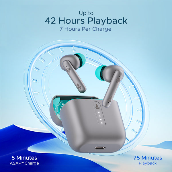 boAt Airdopes 141 | Wireless Earbuds with 42 Hours Playback, ENx™ Technology, BEAST™️ Mode