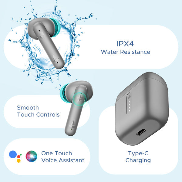 boAt Airdopes 141 | Wireless Earbuds with 42 Hours Playback, ENx™ Technology, BEAST™️ Mode