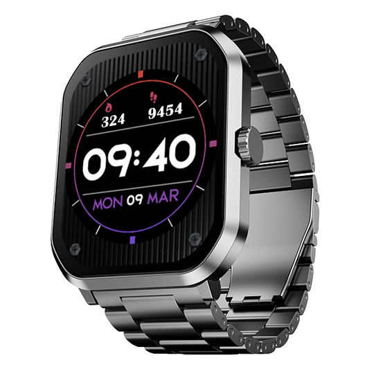 boAt Ultima Select | Smartwatch mit 2,01" (5,10 cm) AMOLED-Display, über 100 Zifferblättern, über 100 Sportmodi