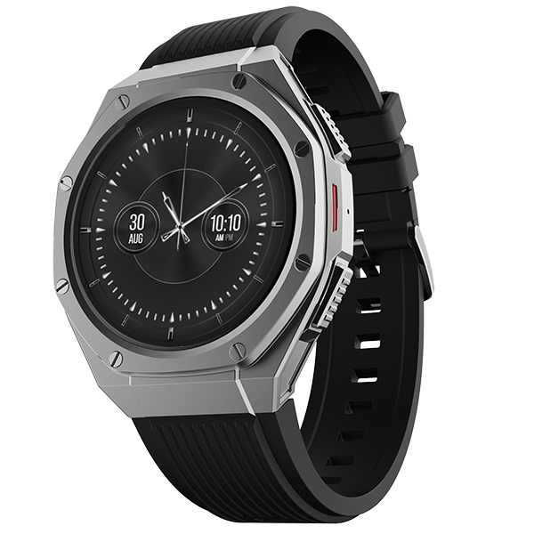 boAt Enigma X600 | Smartwatch with 1.43" (3.63 cm) Amoled Round Display, BT Calling, 100+ Watch Faces, 100+ Sports Modes