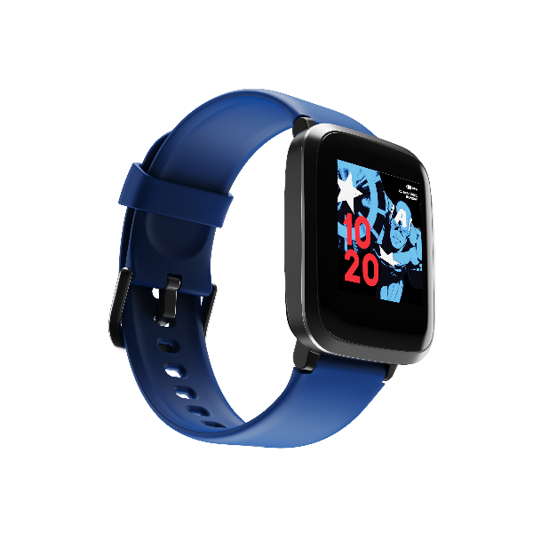 boAt Watch Storm Captain America Edition | Smart Watch with 1.3" (3.3 cm) Full Touch Curved Display, Health Monitoring, Daily Activity Tracker
