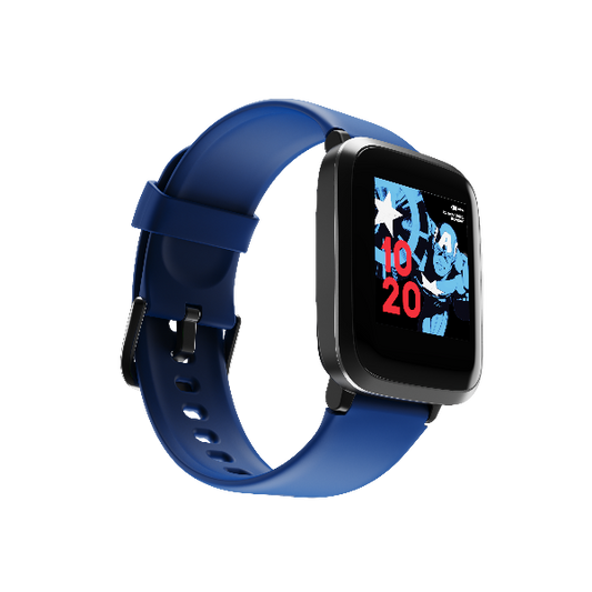 boAt Watch Storm Captain America Edition | Smart Watch with 1.3" (3.3 cm) Full Touch Curved Display, Health Monitoring, Daily Activity Tracker