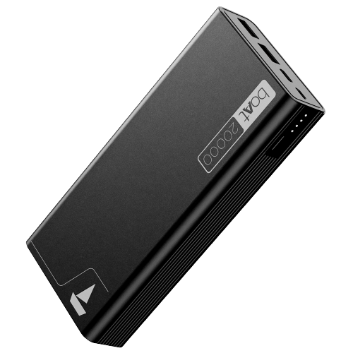 boAt Energyshroom PB400 | Powerbank with 20000mAh battery capacity with Smart IC protection
