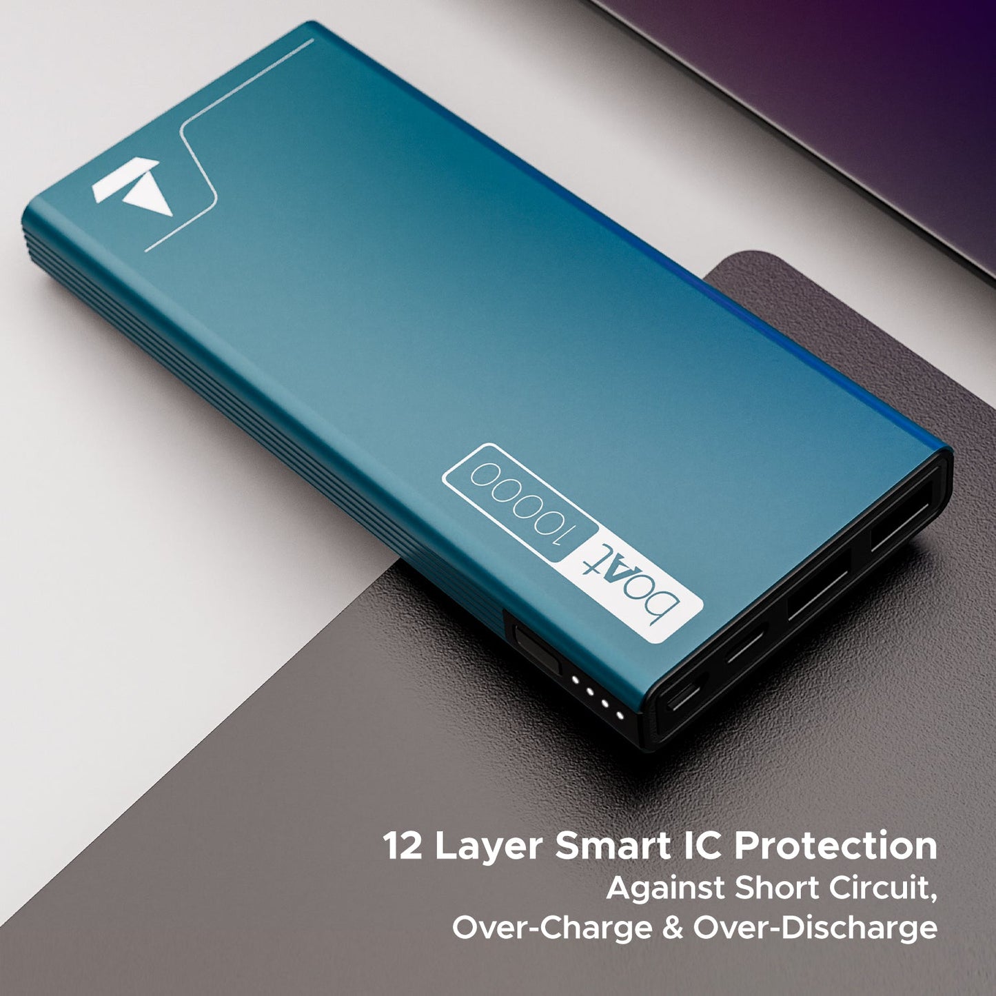 EnergyShroom PB300 | Powerbank with 10000mAh battery capacity with Smart IC protection, 22.5W fast charging