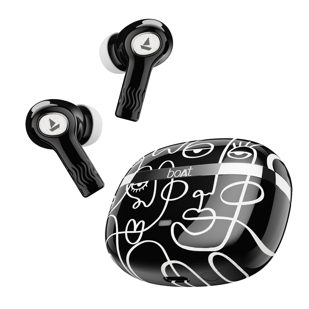 boAt Nirvana ION ANC Limited Edition | Bluetooth Earbuds with Active Noise Cancellation, ENx™ Technology, 120 Hours Playback, BEAST™ Mode