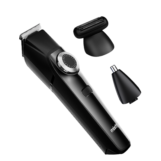 boAt Misfit Groom 700 3 in 1 | Grooming Kit with 180 Minutes Runtime, 3 Attachments, 0.5-20 mm Length Settings
