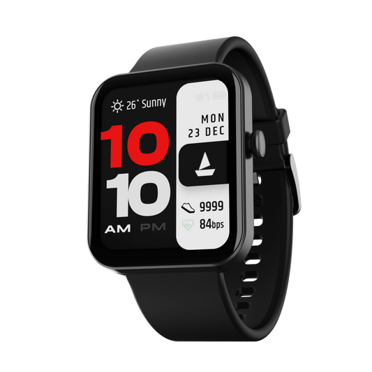boAt Wave Stride Voice | Premium-Bluetooth-Telefon-Smartwatch mit 1,83 Zoll (4,64 cm) HD-Display, über 100 Sportmodi, 10 Tage Akkulaufzeit