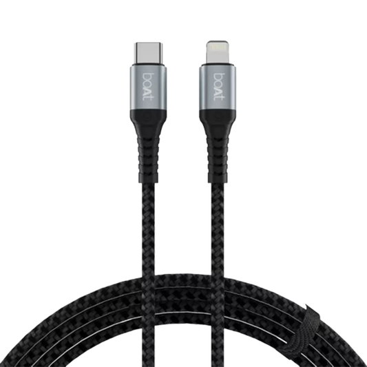 boAt LTG 650 | Type C to Apple Certified Lightning Cable 1.5 Meter