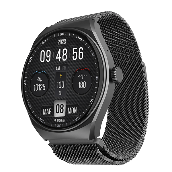 boAt Lunar Comet | HD Display 1.39" (3.53 cm) Smartwatch with Bluetooth Calling, Functional Crown, 100+ Sports Modes