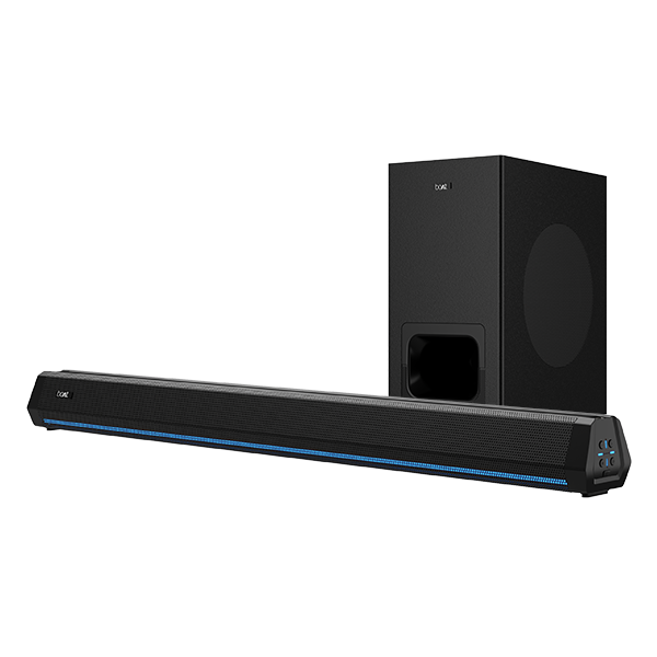 boAt Aavante Bar Maven | Soundbar with 300W RMS Immersive Sound, 2.1 Channel, Bluetooth v5.3, Subwoofer, Multi-connectivity