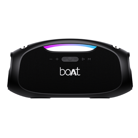 boAt Stone Ignite | Portable Bluetooth Speaker with 90W boAt Signature Sound, RGB Light, Broadcast Feature, EQ Modes