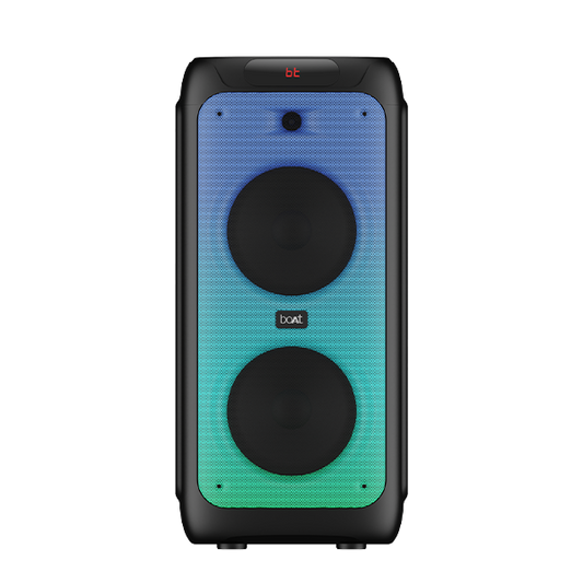 boAt Party Pal 390 | Party Speaker with 160W RMS Stereo Sound, 6 Hours Playback, 2 Mics for Karaoke & Guitar Input
