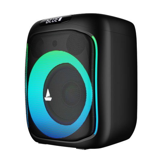 boAt Party Pal 185 | Bluetooth Party Speaker with 50W RMS Stereo Sound, 6 Hours Playback, TWS Modes for 2x Impact