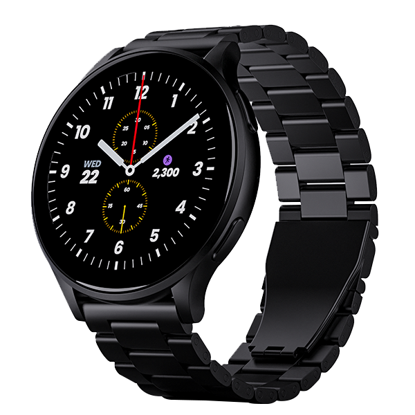 boAt Primia Curv | Smartwatch with 1.45" (3.68cm) Amoled Display, BT Calling, 700+ Active Modes, Watch Face Studio