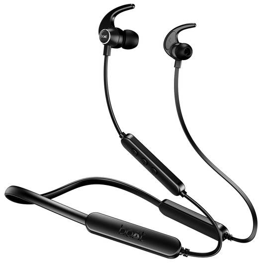 boAt Rockerz 255 Pro+ | Bluetooth Earphone with 10mm drivers, Up to 60 Hours Nonstop Playback, Type-C charging, ASAP™ Charge