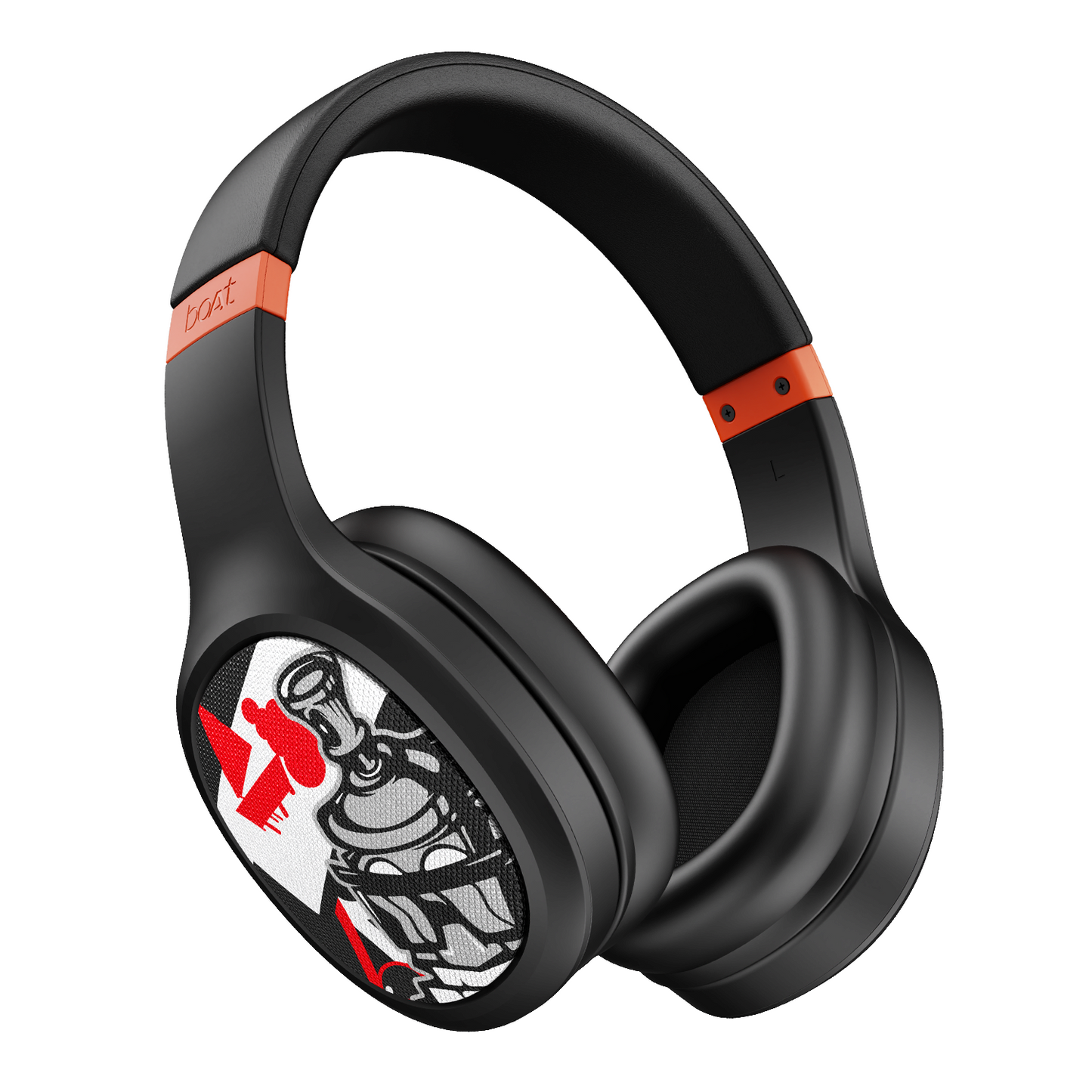 boAt Rockerz 460 | Wireless Headphone with 40mm Drivers, 30 HRS of Fuel, ENx™ Technology For Clear Calls, Dual Pairing