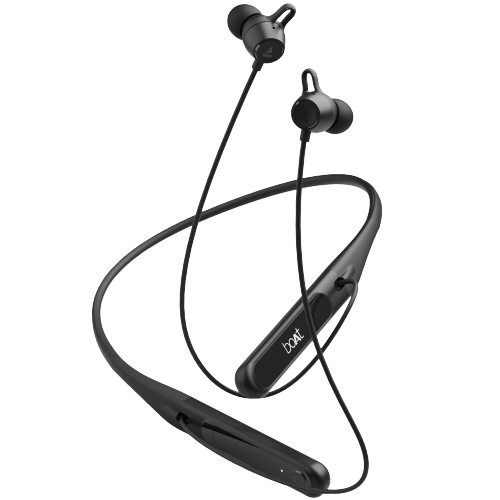 boAt Rockerz 255 Touch | Wireless Earphone with 30H Playback, 10mm Dynamic Graphene Drivers, ENx™ Technology, BEAST™ Mode