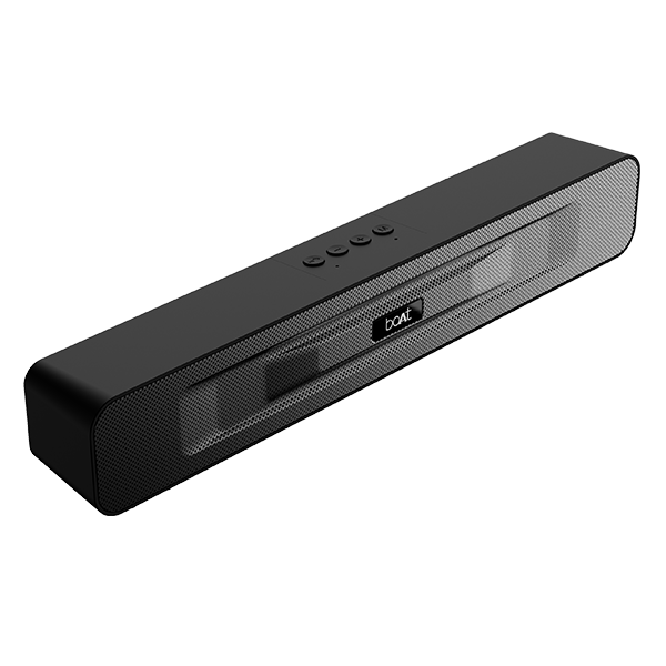 boAt Aavante Bar 500 | Home Theatre Sound bar with 4.5 Hours Playtime, 10W Sound, Bluetooth V5.0, Dual EQ Modes