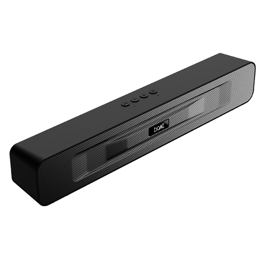 boAt Aavante Bar 500 | Home Theatre Sound bar with 4.5 Hours Playtime, 10W Sound, Bluetooth V5.0, Dual EQ Modes