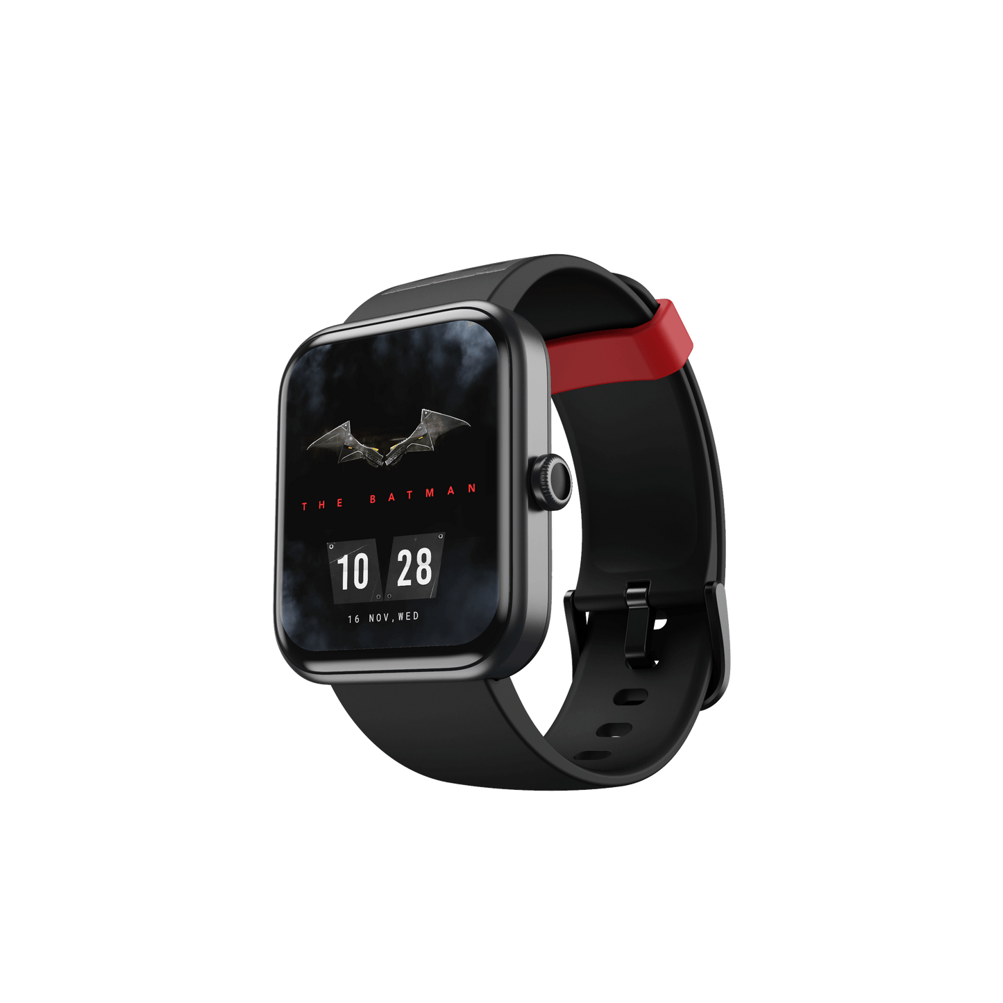boAt Watch Xtend Batman DC Edition | Premium Smart Watch with Alexa Built-in, 1.69" Inches Big Square Display
