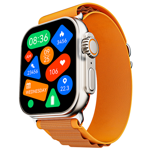 boAt Wave Elevate Pro | Smartwatch with 1.96" AMOLED Display, Premium Metal Body, Bluetooth Calling, IP67 Rating