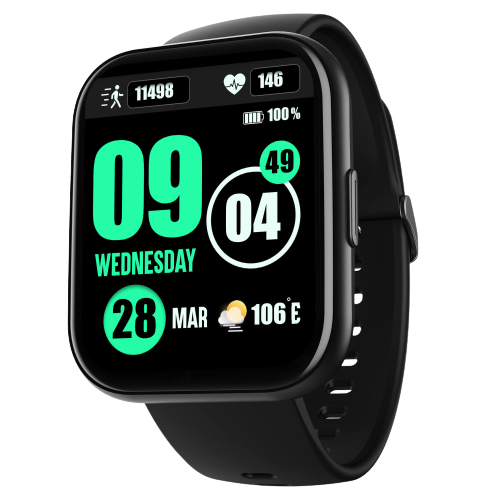boAt Wave Neo Plus | Smartwatch with 1.96" (4.97cm) HD Display, BT Calling, 7 Days Battery Life, 700+ Active Modes