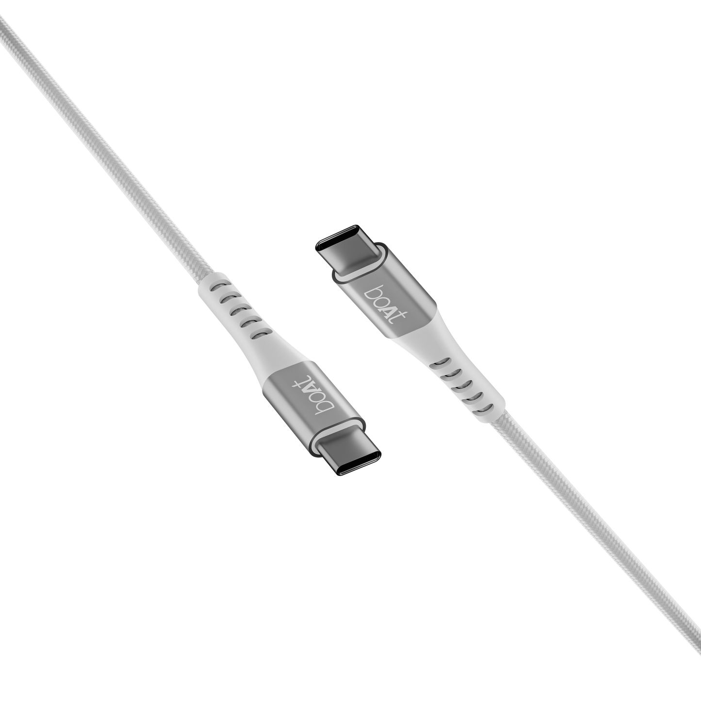 boAt C600 Fast Charging Cable | Charging Cable with 1.5m Cable, Nylon Braided Cable, 100 PD Fast Charging, USB 3.2 Gen 2