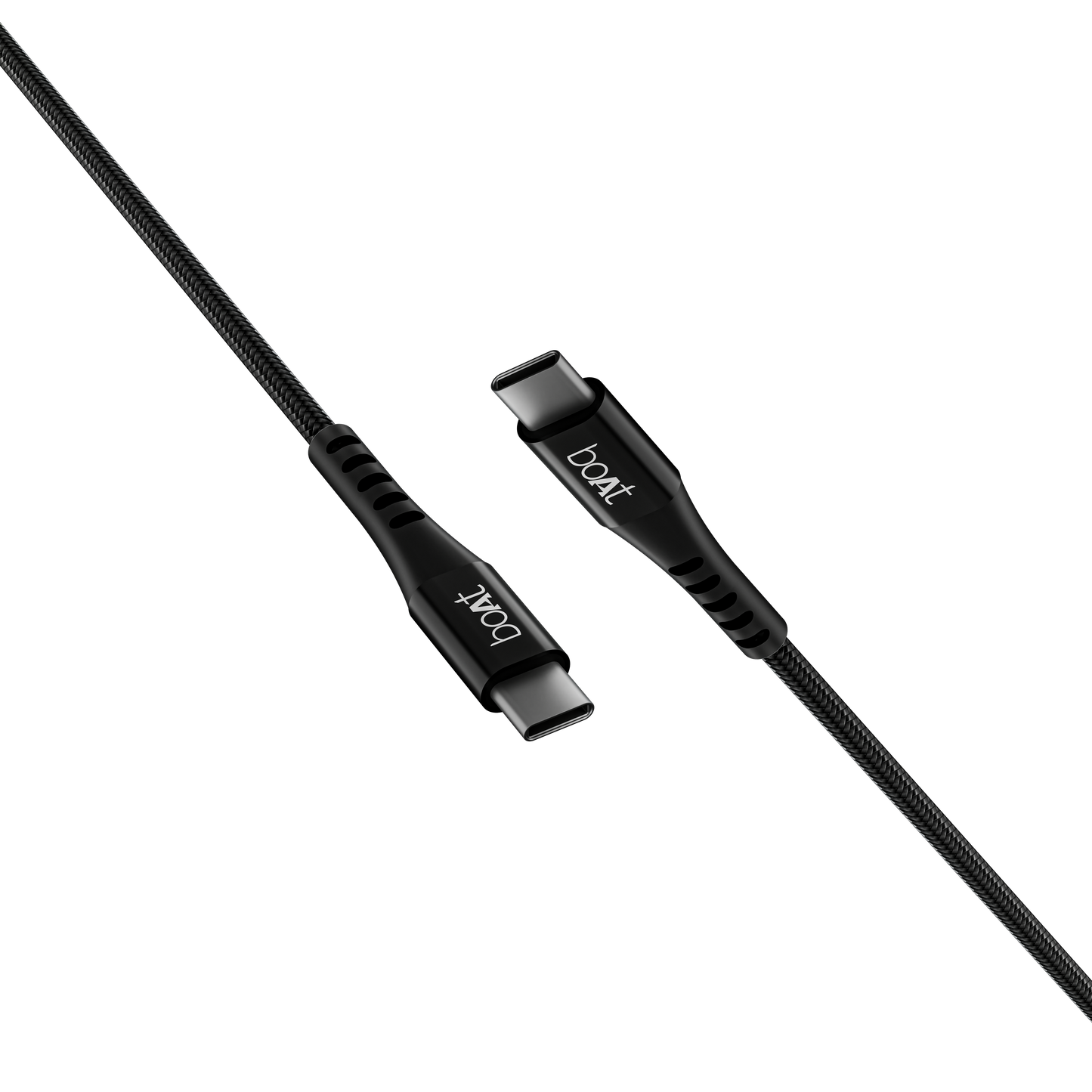 boAt C600 Fast Charging Cable | Charging Cable with 1.5m Cable, Nylon Braided Cable, 100 PD Fast Charging, USB 3.2 Gen 2