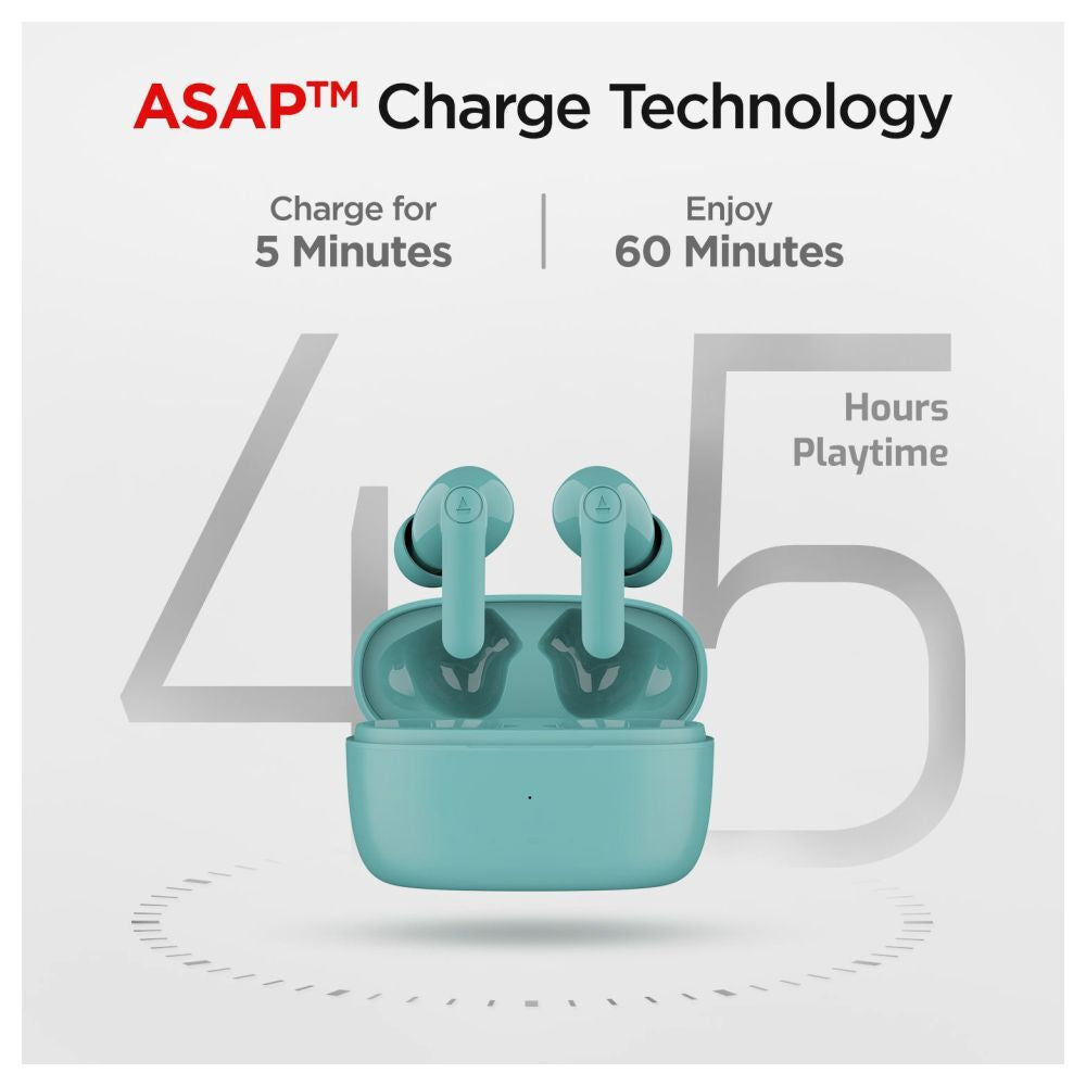 boAt Airdopes 138 PRO | Wireless Earbuds with 11mm Drivers, ENx™ Technology, BEAST mode, 45 Hours of battery life