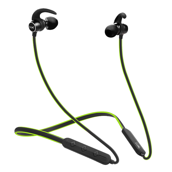 boAt Rockerz 255 | Bluetooth Wireless Earphone with 10 mm Dynamic Drivers, Uninterrupted Music Upto 6 Hours, IPX5 Sweat & Water Resistance, cVc Noise Cancellation