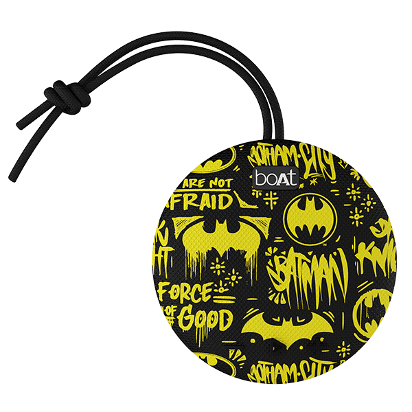 boAt Stone 190 Batman DC Edition | Portable Bluetooth Speaker with 5W RMS Sound, 4 Hours Playback, Bluetooth v5.0