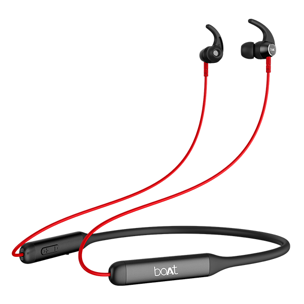 boAt Rockerz 330 | Bluetooth Earphone with Upto 30 Hours Nonstop Audio Bliss, Peerless Metallic Control Panel
