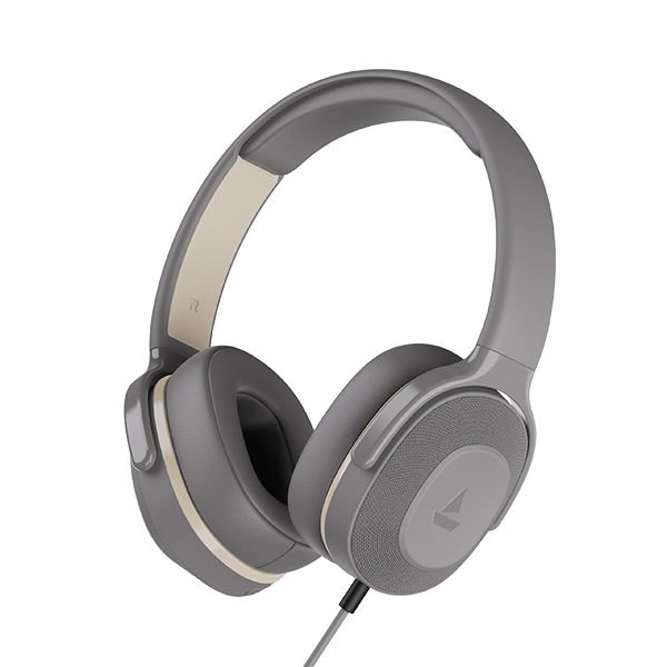 boAt Bassheads 950v2 | 40mm ドライバー、パッシブ ノイズ アイソレーション、内蔵マイク、重低音を備えた有線ヘッドフォン