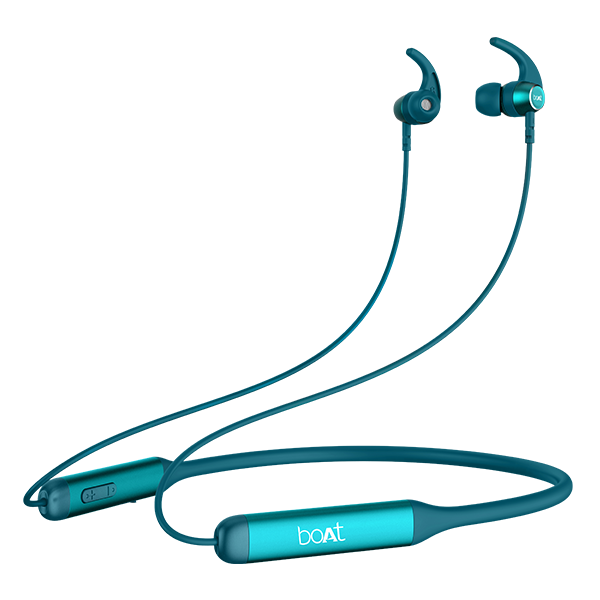 boAt Rockerz 330 | Bluetooth Earphone with Upto 30 Hours Nonstop Audio Bliss, Peerless Metallic Control Panel