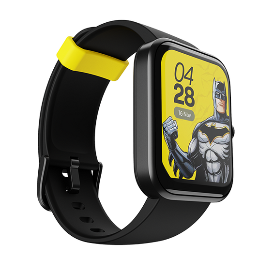 boAt Watch Xtend Batman DC Edition | Premium Smart Watch with Alexa Built-in, 1.69" (4.29cm) Big Square Display
