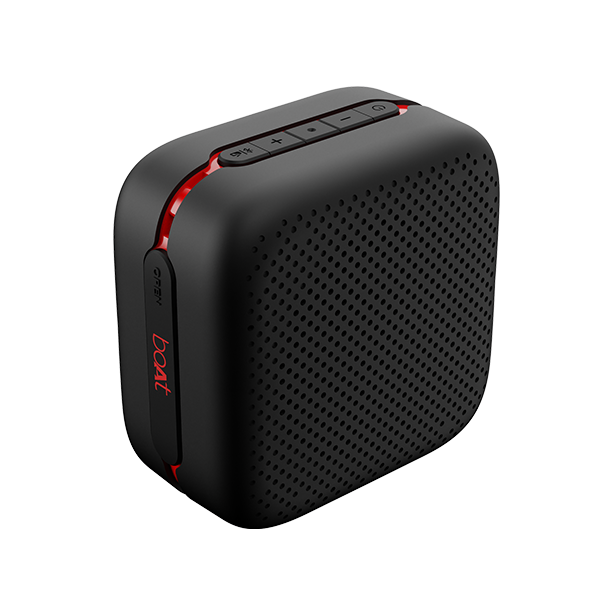 boAt Stone Cuboid | Portable Bluetooth Speaker with 5W Immersive Sound, IPX5 Water Resistant, Multiple Connectivity Modes