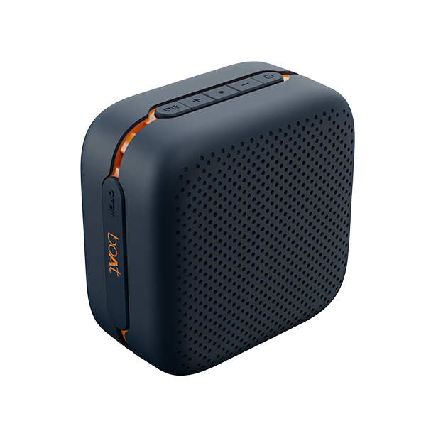 boAt Stone Cuboid | Portable Bluetooth Speaker with 5W Immersive Sound, IPX5 Water Resistant, Multiple Connectivity Modes